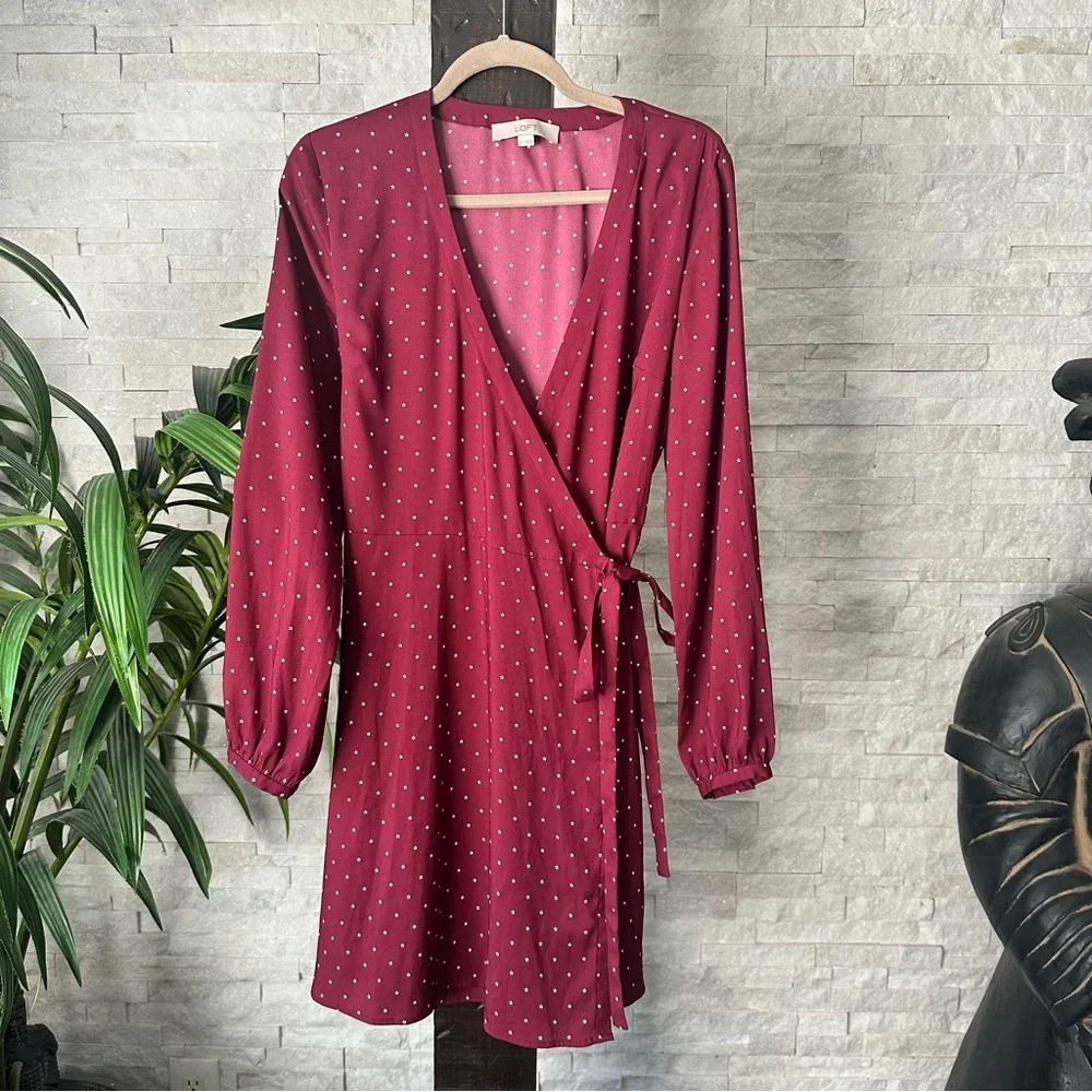 LOFT wrap dress